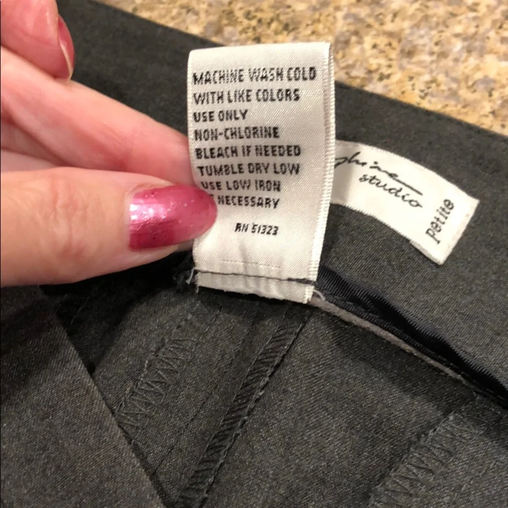 Josephine Studio Gray Pants Women’s - Size 8P - Picture 8 of 14